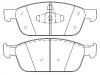 тормозная кладка Brake Pad Set:CV6Z-2001-P